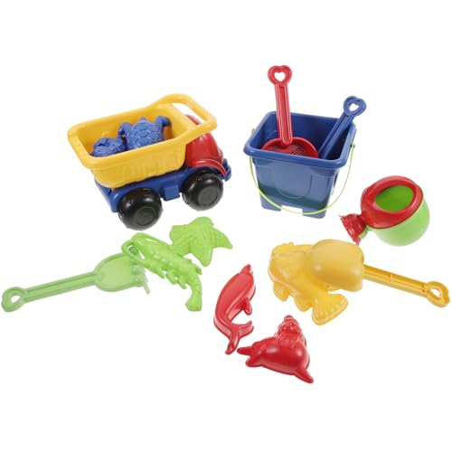 ifundom 1 Set/17pcs Kids Beach Beach Tool Kit Im Freien in Indoor -Schleifen Spielzeug Lustiger Grabenspielzeug von ifundom