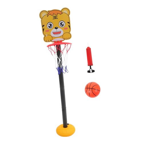 ifundom 1 Set Basketballständer Hüpfspiele Kleinkinder Körbe Kleinkinder Basketballkorb Indoor Mini Basketballkorb Indoor Verstellbarer Basketballrahmen Kunststoff von ifundom