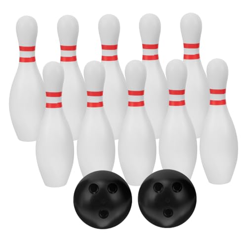 ifundom 1 Set Bowlingkugel Kinderspiele Bälle Pool Küchenspielzeug Für Jungen Jungen Flipperautomat Küche Bowling Bowlingkugelhalter Aus Kunststoff von ifundom