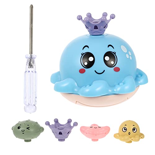 ifundom 1 Set Induktions Wassersprühkugel Badewanne Badewanne Für Babys Für Badewanne Oktopus Badewanne Oktopus Badewanne Badewanne Abs Blau von ifundom