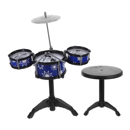 ifundom 1 Set Jazz Schlagzeug Musikalisches Bildungsinstrument Spielzeugsimulation Jazz Trommel Percussion Instrument Für Teenager Jungen Und Mädchen von ifundom