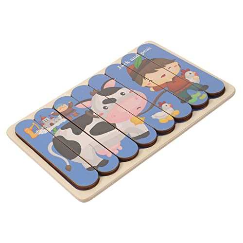 ifundom 1 Set Kinder Bar Puzzle Niedliches Puzzle Spielzeug Montessori Spielzeug Für 2 Kinder Vorschulspielzeug Bildungsspielzeug Kinder Puzzle Spielzeug Pädagogisches Puzzle von ifundom