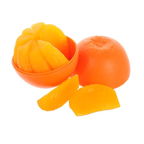 ifundom Niedliche Puzzle-würfel für Jungen und Mädchen Orangefarbenes 3D-Puzzle-Spielzeug Lernpuzzle für Kleinkinder Obst-zuordnungsspiel Sicheres Lernspielzeug von ifundom