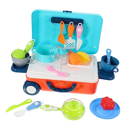 ifundom 1 Set Kleine Plastikküchen Spielset Rollenspielküchen Kits Pädagogisches von ifundom