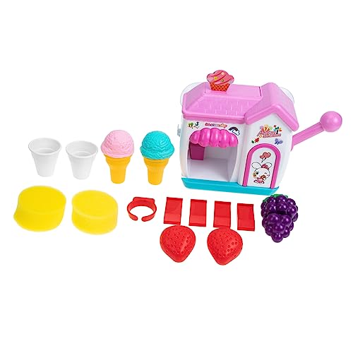 ifundom 1 Set Kreatives Badewannen Set Plastik Dusche Für Blubberblasenmacher Sommer Badespaß Für Babys Eiscreme Blubbermaschine Pink von ifundom