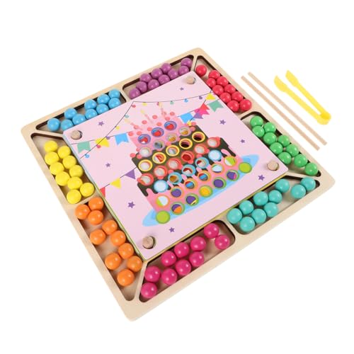 ifundom 1 Set Lernspielzeug Lustiges Perlen Clips Für Kleinkinder Der Feinmotorik Und Konzentration Early Education Toys Für Jungen Und ädchen von ifundom