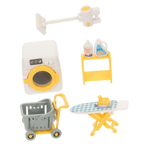 ifundom 1 Set Mini Waschmaschinen Spielzeug Lebensechtes Waschmaschinen Modell Mini Haushaltsgerät Rollenspiel Spielzeug Spielhaus Spielzeug Realistisches Mini Anwendungsspielzeug von ifundom