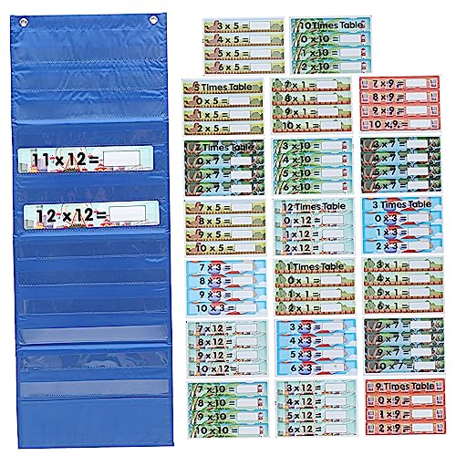 ifundom 1 Set Multiplikationsunterricht Mathe Spiele Für Multiplikationsspiel Schule Multiplikations Lernkarten Lernkarten Pädagogische Multiplikations Lernkarten Nylon von ifundom