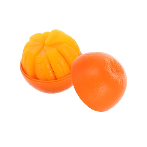 ifundom Lernspielzeug für Jungen und Mädchen 3D-orangen-Puzzle Obst-Matching-Set Vorschul-lehrpuzzle Lernspiel für Jungen und Mädchen von ifundom