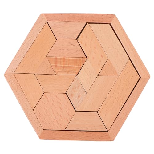 ifundom 1 Set Puzzle Bausteine Tangram Form Puzzle Tangram Puzzle Tangram Muster Block Gehirn Tangram Puzzles Für Erwachsene Puzzles Holz Tangram Holz von ifundom