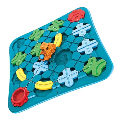 ifundom Auto Kinder Magnete Kinder 1 Set Puzzle Mit Fahrzeugen Und Spielbahn Interaktives Denkspiel Für Kleinkinder Fördert Die Kreativität Und Motorik Ideal Für Ädchen Und Jungen Ab 3 Jahren von ifundom