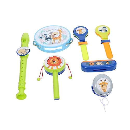 ifundom 1 Set Simuliertes Musikspielzeug Musikinstrument Spielzeug Musikspielzeug Kleinkinder Musikalische Percussion Für Kinder Lernspielzeug Babyspielzeug Shaker Maracas von ifundom