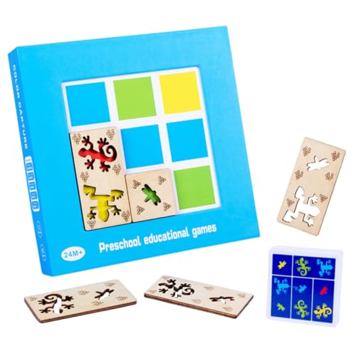 ifundom 1 Set Spielzeug Für Jungen Pädagogisch Passendes Spiel Spielzeug Farblich Passendes Spielzeug Vorschulkind Puzzle Holz von ifundom