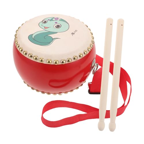 ifundom 1 Set Tamburin Percussion Instrumente Musik Spielzeug Musikinstrumente Musikinstrumente Trommel Set Spielzeug Spielzeug Handhel Trommel Kinder Trommeln PVC von ifundom