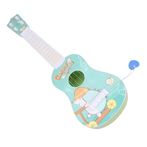 ifundom 1 Stück 4 Saiten Minigitarre Kindergitarre Spielzeug Ukulele Musikspielzeug Musikgitarre Spielzeug Akustikgitarre Spielzeug Kleinkind Spielzeug Gitarre Kinderspielzeug Kleinkind von ifundom