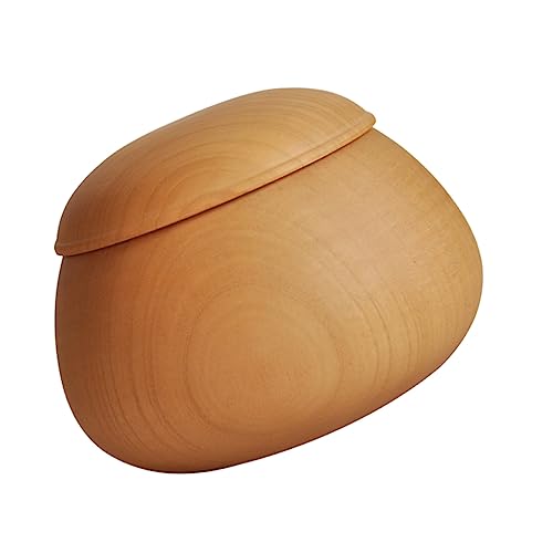 ifundom 1 Stück Jujube Holz Go Glas Schachspiel Vorratsgläser Mit Deckel Go Dose Holzglas Aufbewahrungsflasche Schachraum Aufbewahrungsgläser Multifunktionale Aufbewahrungsdosen von ifundom