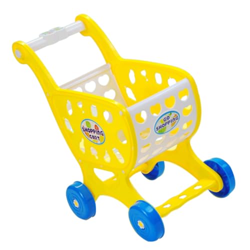 ifundom 1 Stück Rollenspielwagen Mini Einkaufswagen Kinderwagen Spielzeugwagen Spielset Rollenspielwagen von ifundom