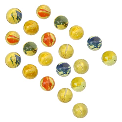 ifundom 1 dekorative Glasmurmeln Ball kleine Murmeln farbige Murmeln Planke Murmeln für Kinder Strudel murmelspiele für Kinder Retro Styles Aquarium-Marmor-Dekore Spielzeug aus Glaskugeln von ifundom