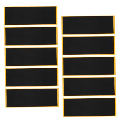 ifundom 10 STK Skateboard-Griptape Griptape Für Griffbretter rutschfeste Fingeraufkleber Finger-Skateboard-bänder Fingertapes Für Skateboards Finger-Skateboard-Aufkleber Black Schaum von ifundom