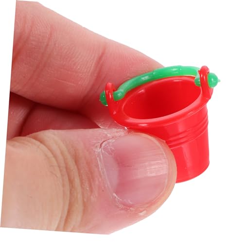 ifundom 10 Stück Teiliges Miniatur Bunter Wassereimer Robuste Mini Eimer Modelle für Puppenhaus Dekoration Kindgerechte Mini Haus Szene Requisiten Realistische Accessoires ifundom 10 Stück Teiliges Miniatur Bunter Wassereimer Robuste Mini Eimer Modelle für Puppenhaus Dekoration Kindgerechte Mini Haus Szene Requisiten Realistische Accessoires von ifundom