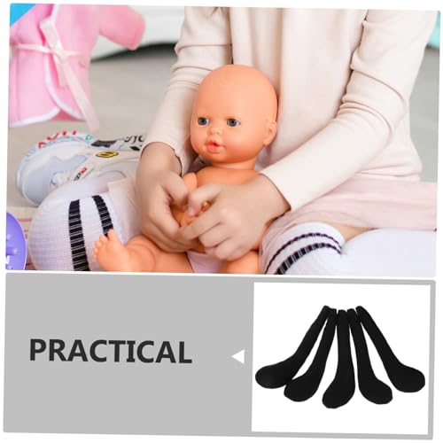 ifundom 10 Stück Teiliges Schwarze Plüsch puppenbeine für DIY Babypuppen Kleidung Lange Weiche Stoffbeine Puppenzubehör für Individuelle Plüschpuppen für Bastelprojekte und Puppenkleidung ifundom 10 Stück Teiliges Schwarze Plüsch puppenbeine für DIY Babypuppen Kleidung Lange Weiche Stoffbeine Puppenzubehör für Individuelle Plüschpuppen für Bastelprojekte und Puppenkleidung von ifundom