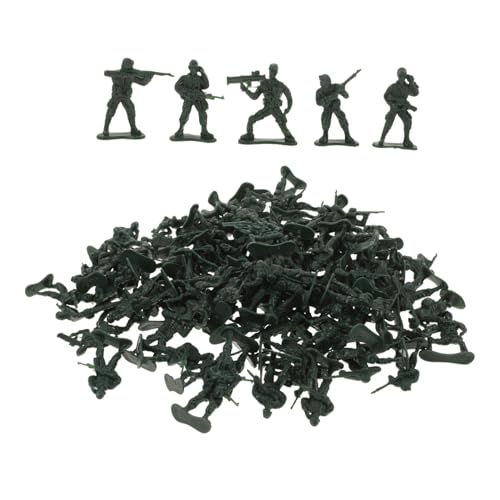 ifundom 100 Stück Soldatenmodell Realistische Menschenfigur Mini Soldat Winzige Soldatenmodelle Mini Menschenmodelle Spielzeugsoldatenfiguren Minifiguren Sandtisch Menschenmodell von ifundom