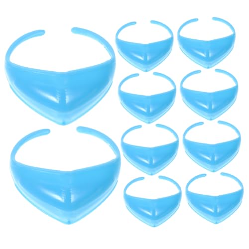 ifundom Baby Spielzeug 100st Puppenzubehör Verkleidung Für Für Puppenkleidung Toy Set Kid Toys Maske Mädchen Miniatursachen Zubehör Für Puppenkostüme Plastik Sky-Blue von ifundom