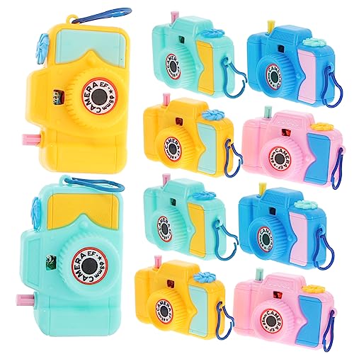 ifundom 10St Camera Kinder Children Camera Kinderkamera mit Cartoon-Motiven Camera for Cartoon-Projektion Tierische Kamera wiederverwendbares Kameraspielzeug Kamera Spielzeug Plastik von ifundom