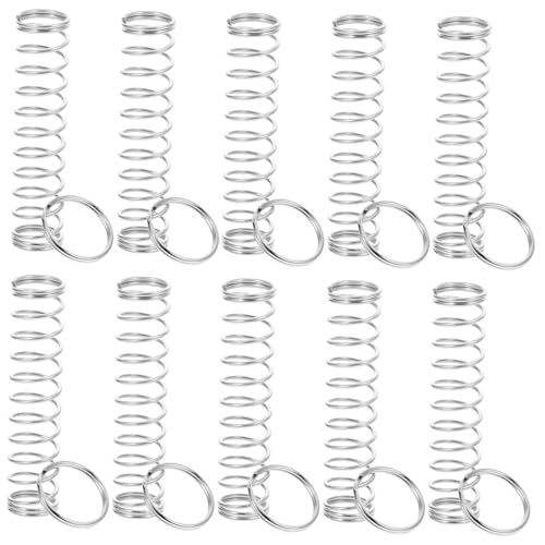 ifundom 10St Magische Requisiten Puzzle-Ring interessante Trickrequisiten Spielzeugzauberset Trickspielzeug Puzzlematte Streich Trick Requisiten Bühnen-Gimmick-Requisiten Rostfreier Stahl von ifundom