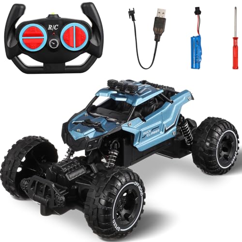 ifundom 116 Wiederaufladbar Für Ferngesteuerte Fahrzeuge Ferngesteuertes Offroad-Auto Ferngesteuerter LKW Offroad- Offroad-rc-Auto Große Rc-Autos Rc-Drift-Auto Legierung von ifundom