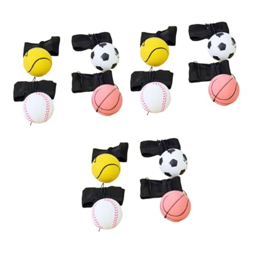 12 STK Gastgeschenke Handspielzeug Entspannungsspielzeug elastisch entlüften Spielzeuge Ballspielzeug entspannendes Spielzeug Handwurf Hüpfender Ball Entlüftungskugel Spielzeugball von ifundom