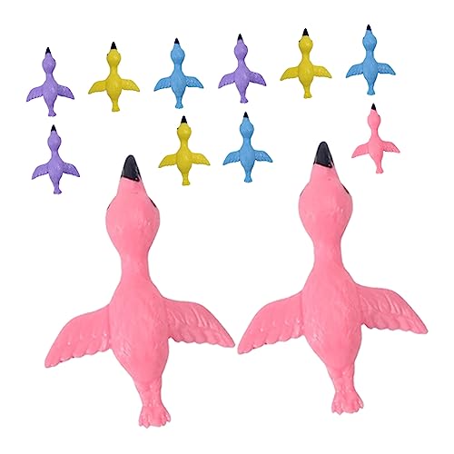 ifundom Finger Schleuder Flamingo Lustige Elastische Finger Sling Shot Toys Für Ideales Für Partys Und Freizeitaktivitäten von ifundom