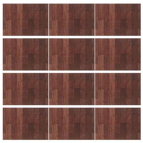 ifundom 12 Stück Maßstab Selbstklebend Realistische Holzstruktur DIY Wohn Schlafzimmer Dekoration für Kreative Bastelprojekte ifundom 12 Stück Maßstab Selbstklebend Realistische Holzstruktur DIY Wohn Schlafzimmer Dekoration für Kreative Bastelprojekte von ifundom