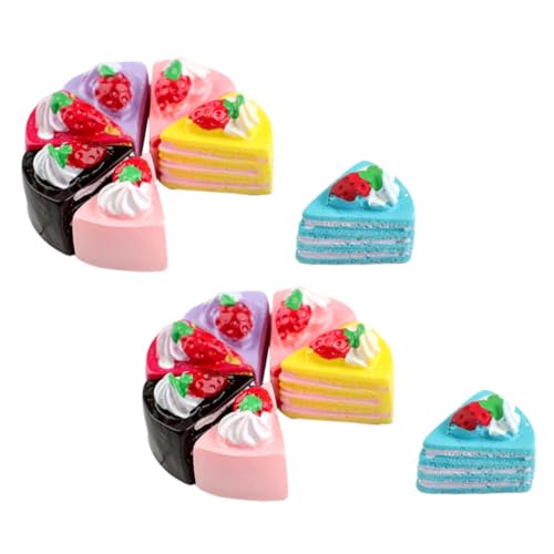 ifundom 12pcs Miniatur Kuchen Modelle Mini Dessert Kuchen Toer Für Puppenhaus Miniatur Dessert Kuchen Gefälschte Kuchen Modell von ifundom