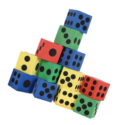 ifundom 12 Stück Teiliges Bunter Schaumstoffwürfel Kreatives Lernspielzeug für Partys Spiele und Bildungsaktivitäten Groß Zufällige Farben Zufällige Farbe Zufällige Farbe ifundom 12 Stück Teiliges Bunter Schaumstoffwürfel Kreatives Lernspielzeug für Partys Spiele und Bildungsaktivitäten Groß Zufällige Farben Zufällige Farbe Zufällige Farbe von ifundom