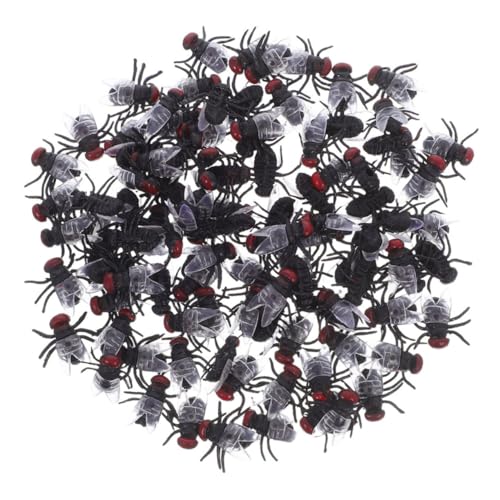 ifundom 120 Stück Teiliges Realistische Kunststofffliegen Lebensechte Insektenmodelle für Halloween und Aprilscherz Partydekoration Tragbare und Wiederverwendbare Kleine Stubenfliegen für ifundom 120 Stück Teiliges Realistische Kunststofffliegen Lebensechte Insektenmodelle für Halloween und Aprilscherz Partydekoration Tragbare und Wiederverwendbare Kleine Stubenfliegen für von ifundom