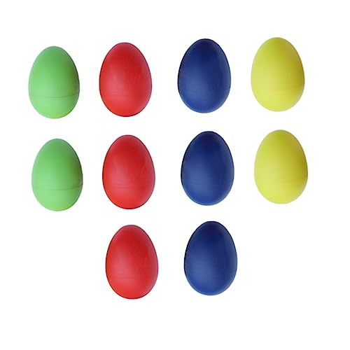 ifundom 12St Eier Maracas Spielzeug Eierbecher kinderinstrumente Kinder musikinstrumente Music Instruments for Kinder Instrument Percussion-Musical-Ei-Maracas Egg Shaker Musical von ifundom