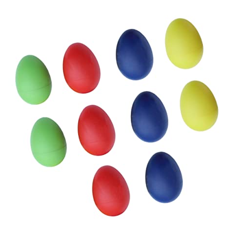 ifundom 12St Percussion-Musical-Ei-Maracas Eier Maracas Eierbecher kinderinstrumente Kinder musikinstrumente Musikinstrument Kinder Egg Shaker Musical Perkussions-Eierschüttler von ifundom