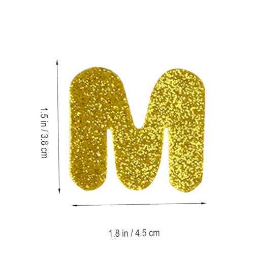 ifundom 130 Stück Teiliges Selbstklebende Buchstaben Sticker aus Glitzerndem Nicht Gewebtem Eva Material Bunte DIY Bastelaufkleber für Scrapbooking Kartengestaltung und Kreative ifundom 130 Stück Teiliges Selbstklebende Buchstaben Sticker aus Glitzerndem Nicht Gewebtem Eva Material Bunte DIY Bastelaufkleber für Scrapbooking Kartengestaltung und Kreative von ifundom