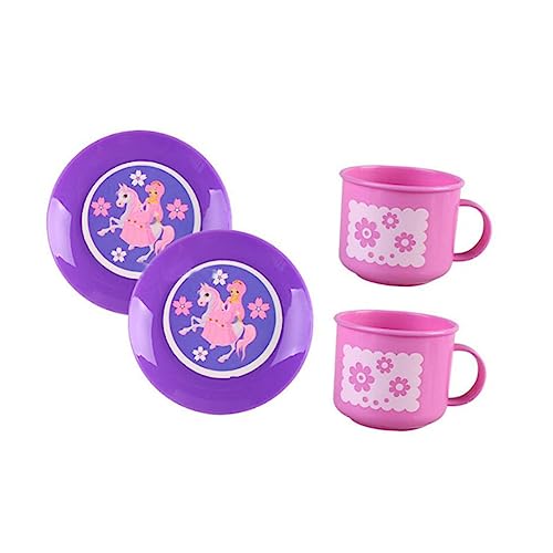 ifundom 15-Teiliges Set Teetasse Spielset teeservice sankastenspielsachen Mini-Teeservice Teeservice von ifundom