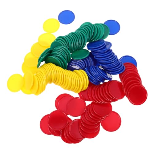 ifundom 160 Stück Teiliges Bunte Plastik-Bingo-Chips Lernmünzen für Robuste Belohnungstoken für Klassenzimmer Verhalten Mathe Zähler Spiel Lernhilfe ifundom 160 Stück Teiliges Bunte Plastik-Bingo-Chips Lernmünzen für Robuste Belohnungstoken für Klassenzimmer Verhalten Mathe Zähler Spiel Lernhilfe von ifundom