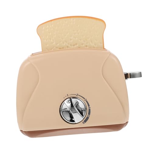 ifundom 1Pc Ofen Ornamente Elektrische Toaster Reise Wasserkocher Für Ornamente Für Mini Möbel Mini Ofen Desktop Decor Kunststoff Khaki von ifundom