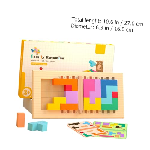 ifundom Holz Bausteine Satz für Kinder Bunte Stapelspielzeug Pädagogisches Lernspielzeug Balance Spielzeug Sicheres Holzmaterial ifundom Holz Bausteine Satz für Kinder Bunte Stapelspielzeug Pädagogisches Lernspielzeug Balance Spielzeug Sicheres Holzmaterial von ifundom