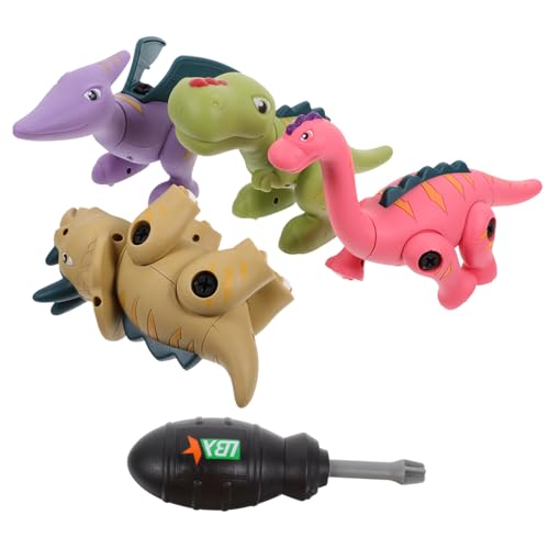 ifundom 1Satz DIY Zerlegbares Dinosaurier Kleines Bauspielzeug für Fördert Praktische Fähigkeiten und Lernspiele für Dinosaurierpartys und ifundom 1Satz DIY Zerlegbares Dinosaurier Kleines Bauspielzeug für Fördert Praktische Fähigkeiten und Lernspiele für Dinosaurierpartys und von ifundom