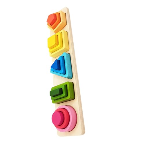 ifundom Geometrische Bausteine Satz Für Kleinkinder Holzspielzeug Mit Formen Lernspielzeug Zur Der Motorischen Fähigkeiten Sicheres Und Langlebiges Puzzlespielzeug Für Die ifundom Geometrische Bausteine Satz Für Kleinkinder Holzspielzeug Mit Formen Lernspielzeug Zur Der Motorischen Fähigkeiten Sicheres Und Langlebiges Puzzlespielzeug Für Die von ifundom