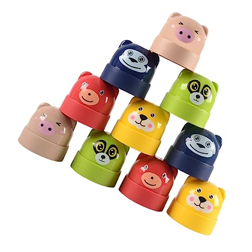 ifundom 1satz Stacking Toys Bunte Bausteine Für Mädchen Lernspielzeug Hand-Augen-koordination Und Kreativität Für Interaktives Und Frühkindliche ifundom 1satz Stacking Toys Bunte Bausteine Für Mädchen Lernspielzeug Hand-Augen-koordination Und Kreativität Für Interaktives Und Frühkindliche von ifundom