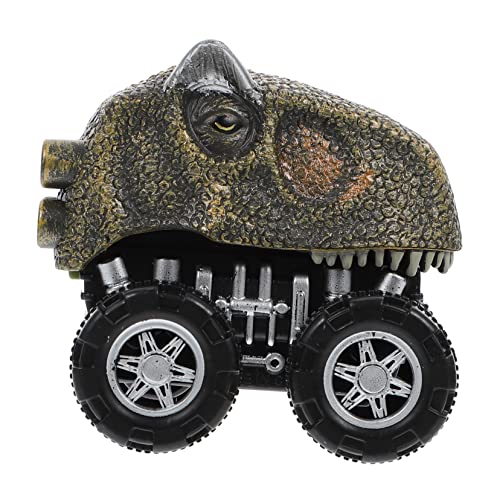 ifundom 1Stk Auto zurückziehen Auto puppenwagen Educational Toys Dinosaur Dinosaur Toys Dinosaurier-Trägheitsauto Trägheits-Dinosaurier- Plastik von ifundom