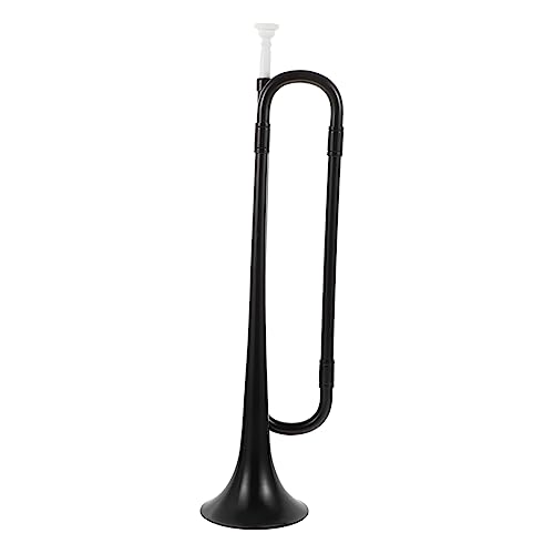 ifundom 1Stk B-Trompete Spielzeug Trompete Horn B-Reisetrompete Trompetenspielzeug für Kinder kinderinstrumente kinder musikinstrumente simuliertes Horn Studentische Trompete Abs Black von ifundom