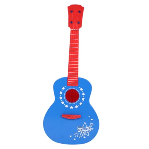 ifundom 1Stk Gitarrenspielzeug Ukulele für Kinder Ukulele Spielzeug für Kinder Gitarre für Kinder Kinderspielzeug kinderinstrumente Kinder musikinstrumente Kinder-Ukulele Plastik Blue von ifundom