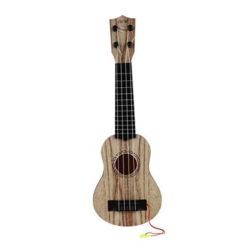 ifundom 1Stk Gitarrenspielzeug für Kinder Kinderspielzeug Gitarre Ukulele Kinder spielset Lernspielzeug kinderinstrumente Kinder musikinstrumente Mini-Gitarre Mini-Instrumente Plastik Weiß von ifundom